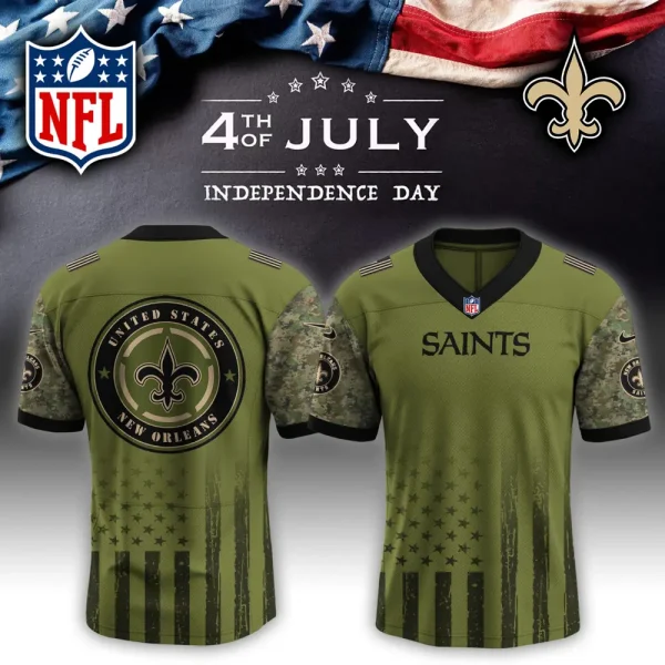New Orleans Saints NFL x Independent Day Jersey PT70272