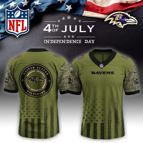 Baltimore Ravens NFL x Independent Day Jersey PT70268