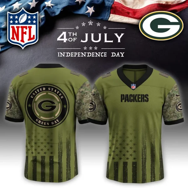 Green Bay Packers NFL x Independent Day Jersey PT70265