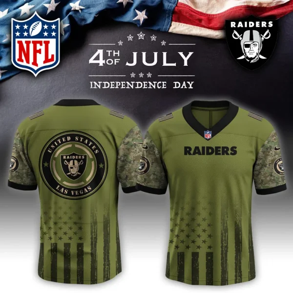 Las Vegas Raiders NFL x Independent Day Jersey PT70259