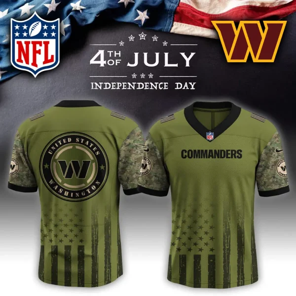 Washington Commanders NFL x Independent Day Jersey PT70248