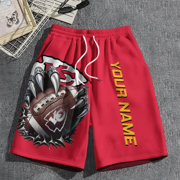 Kansas City Chiefs Casual Men's Drawstring Shorts Trending 2025 BGSHORT350