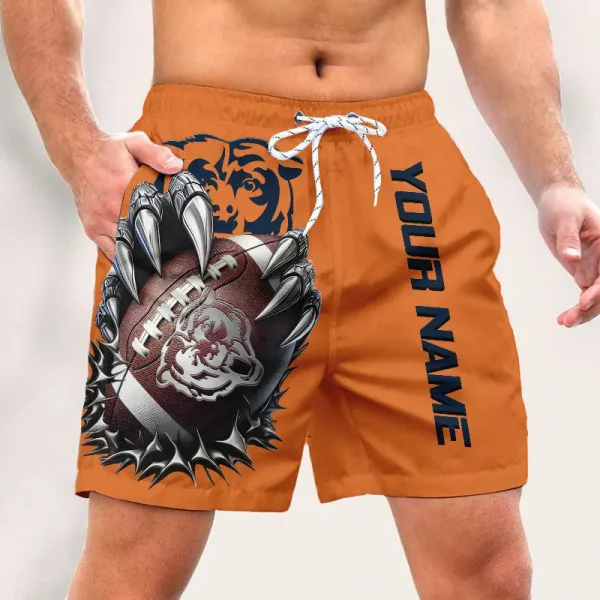 Chicago Bears Casual Men's Drawstring Shorts Trending 2025 BGSHORT352 - Image 2