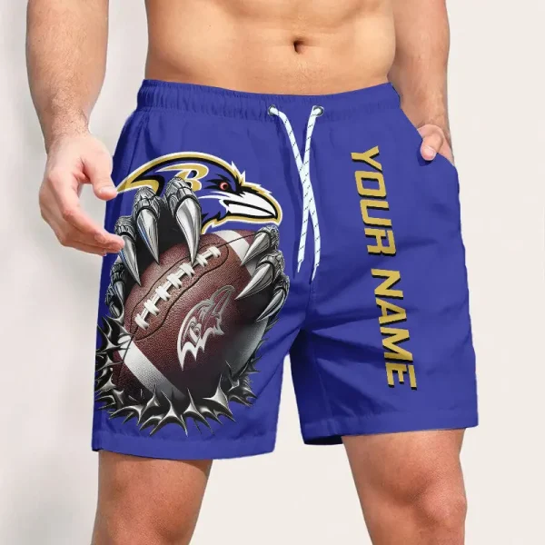 Baltimore Ravens Casual Men's Drawstring Shorts Trending 2025 BGSHORT353 - Image 3