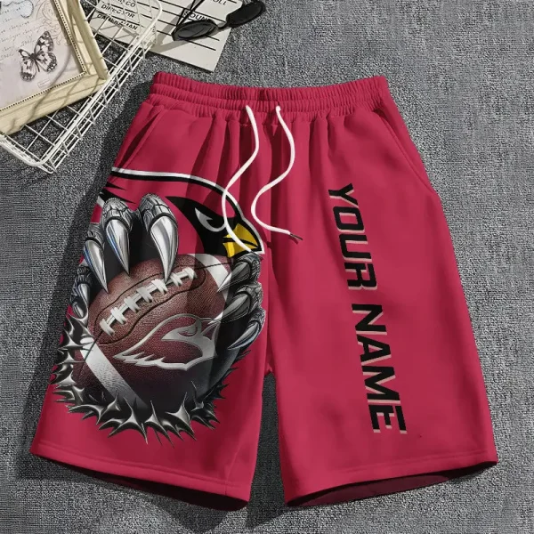 Arizona Cardinals Casual Men's Drawstring Shorts Trending 2025 BGSHORT354