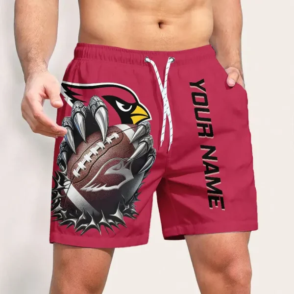 Arizona Cardinals Casual Men's Drawstring Shorts Trending 2025 BGSHORT354 - Image 2
