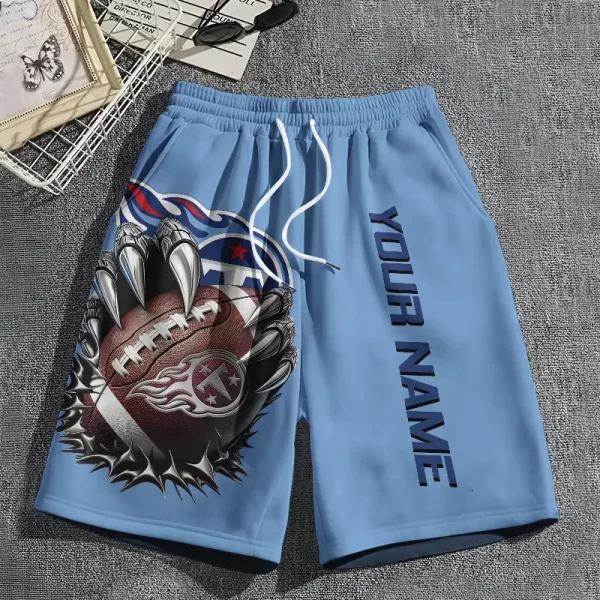 Tennessee Titans Casual Men's Drawstring Shorts Trending 2025 BGSHORT355