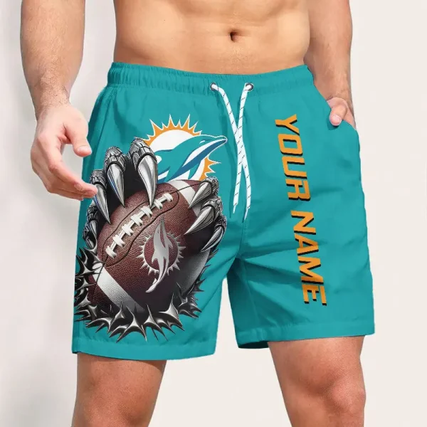Miami Dolphins Casual Men's Drawstring Shorts Trending 2025 BGSHORT356 - Image 3