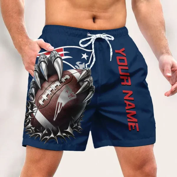 New England Patriots Casual Men's Drawstring Shorts Trending 2025 BGSHORT359 - Image 2