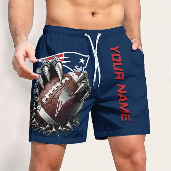 New England Patriots Casual Men's Drawstring Shorts Trending 2025 BGSHORT359 - Image 3