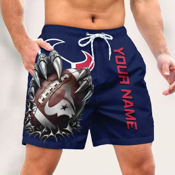 Houston Texans Casual Men's Drawstring Shorts Trending 2025 BGSHORT362 - Image 2
