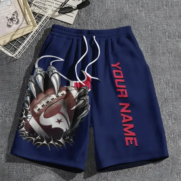 Houston Texans Casual Men's Drawstring Shorts Trending 2025 BGSHORT362
