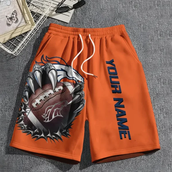 Denver Broncos Casual Men's Drawstring Shorts Trending 2025 BGSHORT363