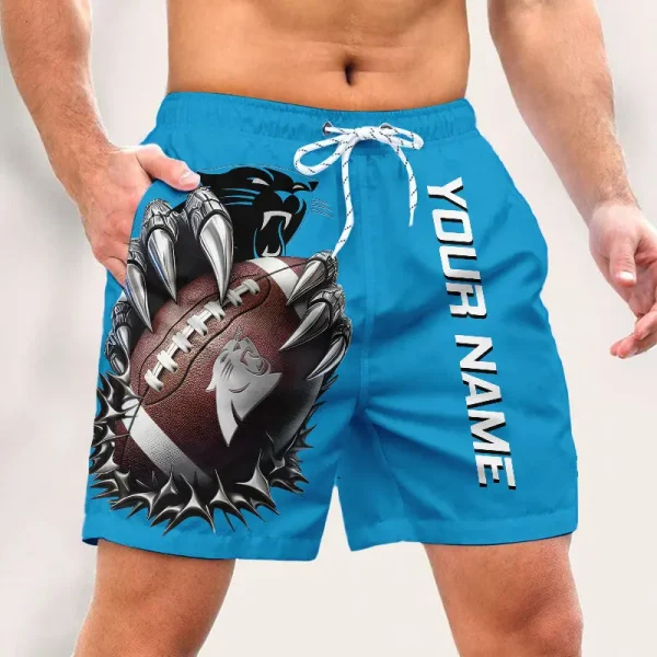 Carolina Panthers Casual Men's Drawstring Shorts Trending 2025 BGSHORT364 - Image 3