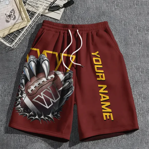 Washington Commanders Casual Men's Drawstring Shorts Trending 2025 BGSHORT366