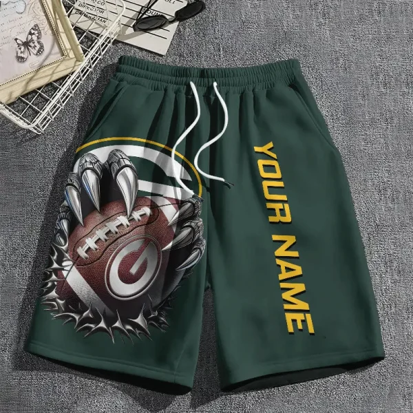 Green Bay Packers Casual Men's Drawstring Shorts Trending 2025 BGSHORT367