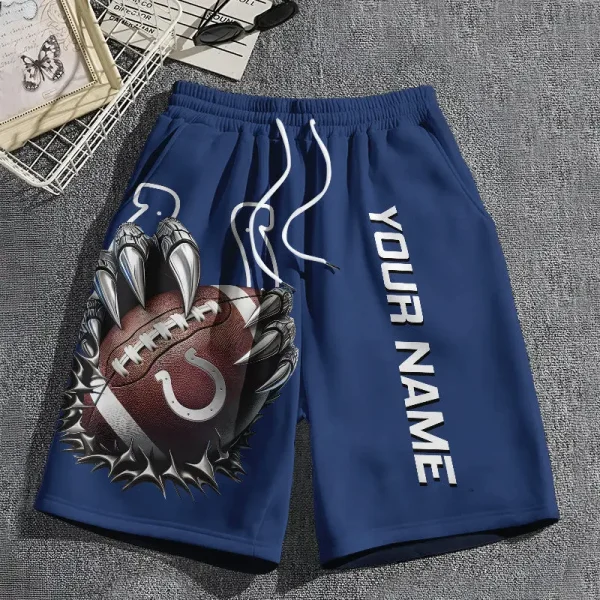 Indianapolis Colts Casual Men's Drawstring Shorts Trending 2025 BGSHORT368