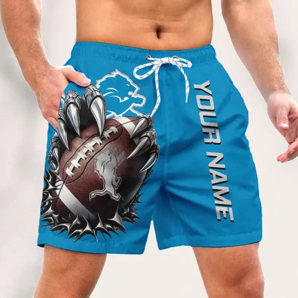 Detroit Lions Casual Men's Drawstring Shorts Trending 2025 BGSHORT370 - Image 3