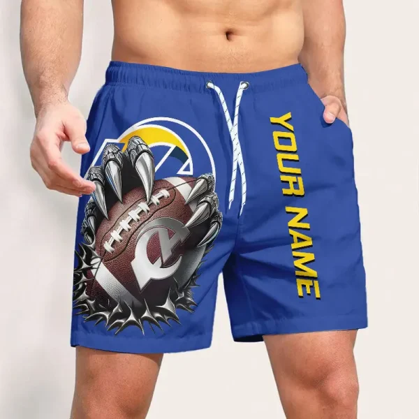 Los Angeles Rams Casual Men's Drawstring Shorts Trending 2025 BGSHORT371 - Image 3