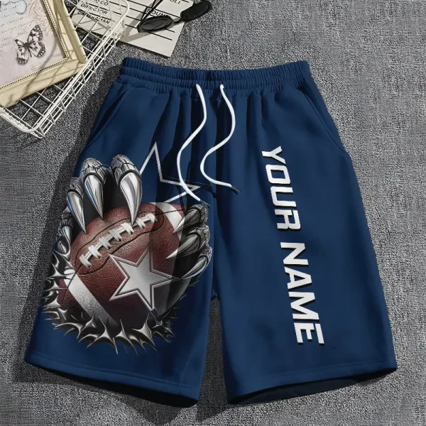Dallas Cowboys Casual Men's Drawstring Shorts Trending 2025 BGSHORT372
