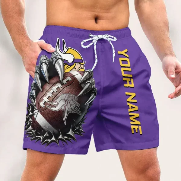Minnesota Vikings Casual Men's Drawstring Shorts Trending 2025 BGSHORT373 - Image 2