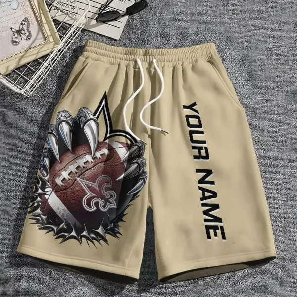 New Orleans Saints Casual Men's Drawstring Shorts Trending 2025 BGSHORT374