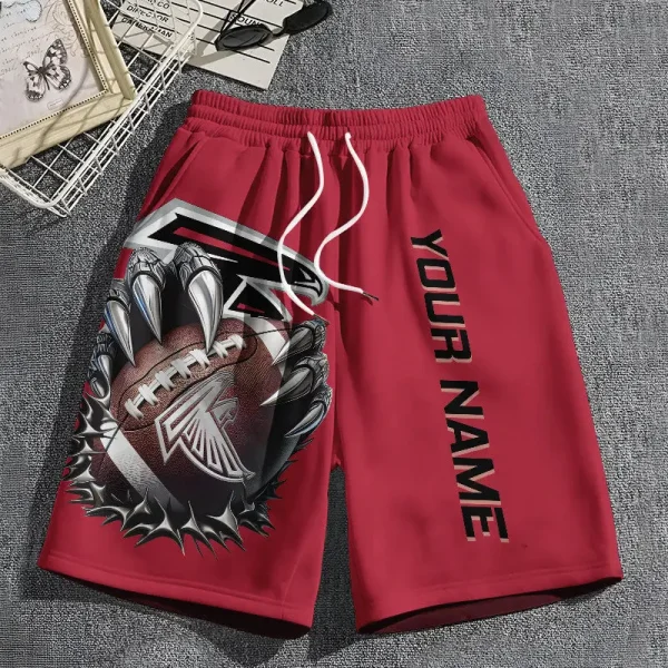 Atlanta Falcons Casual Men's Drawstring Shorts Trending 2025 BGSHORT375