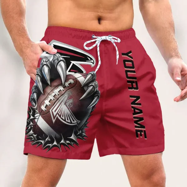 Atlanta Falcons Casual Men's Drawstring Shorts Trending 2025 BGSHORT375 - Image 3