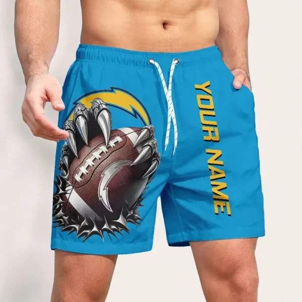 Los Angeles Chargers Casual Men's Drawstring Shorts Trending 2025 BGSHORT377 - Image 3