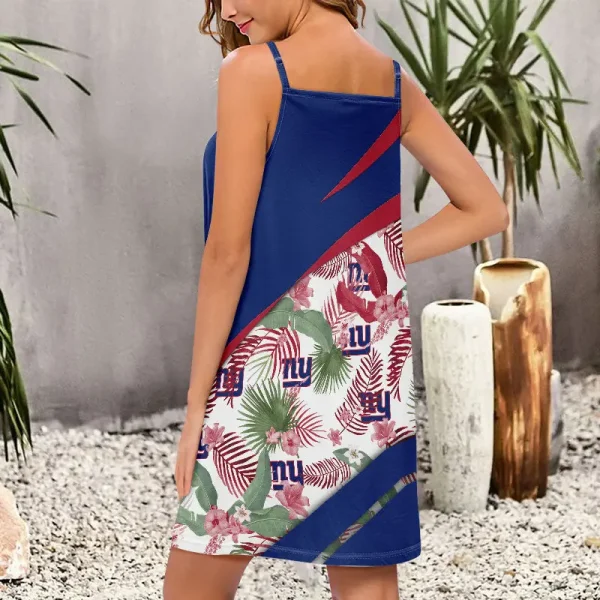 New York Giants Summer Sleeveless Cami Dress Trending 2025 SPTSSCDT084 - Image 2