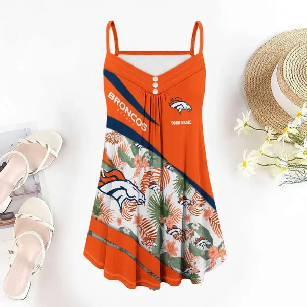 Denver Broncos Summer Sleeveless Cami Dress Trending 2025 SPTSSCDT085 - Image 3