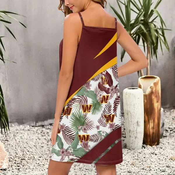 Washington Commanders Summer Sleeveless Cami Dress Trending 2025 SPTSSCDT090 - Image 2