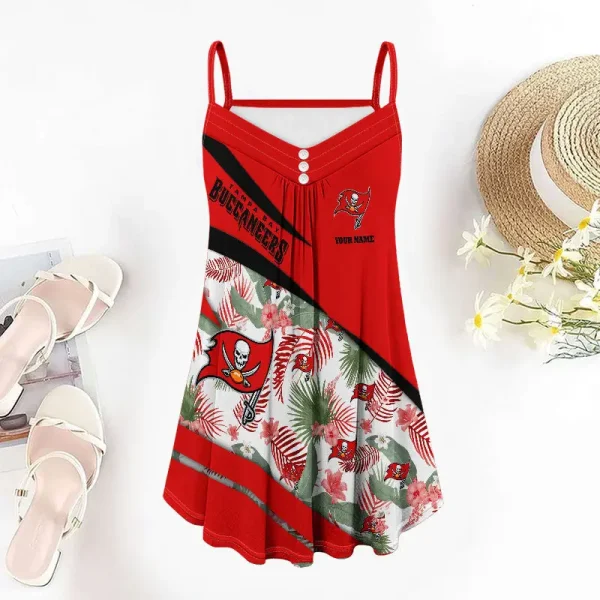 Tampa Bay Buccaneers Summer Sleeveless Cami Dress Trending 2025 SPTSSCDT091 - Image 4