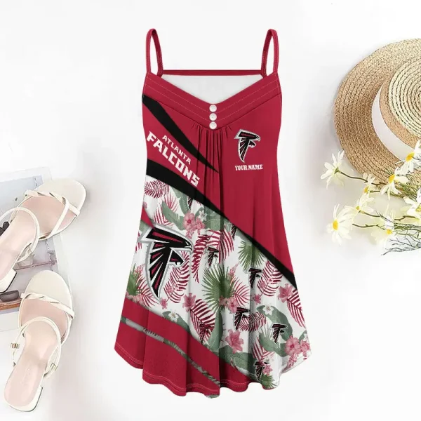 Atlanta Falcons Summer Sleeveless Cami Dress Trending 2025 SPTSSCDT094 - Image 4