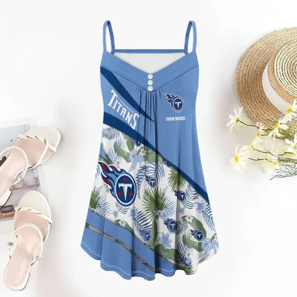 Tennessee Titans Summer Sleeveless Cami Dress Trending 2025 SPTSSCDT096 - Image 4