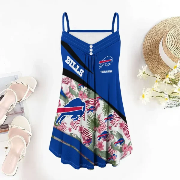 Buffalo Bills Summer Sleeveless Cami Dress Trending 2025 SPTSSCDT105 - Image 3
