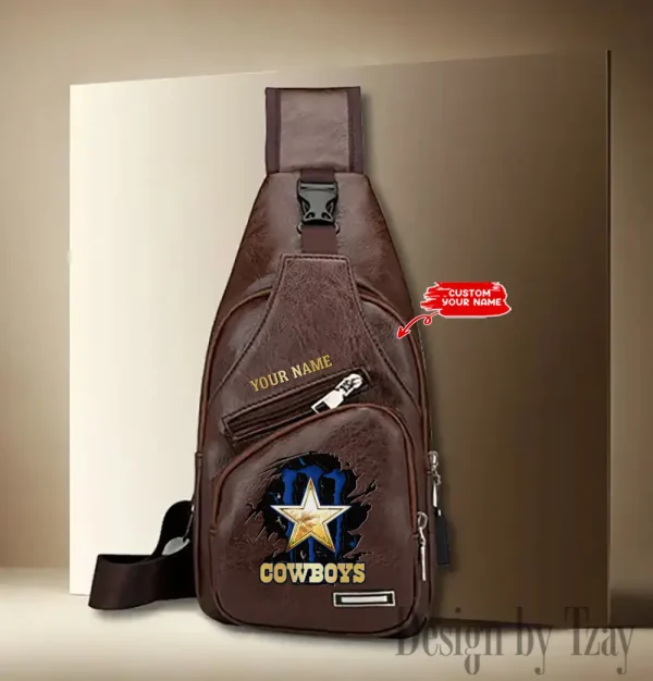 Dallas Cowboys Fashion Men Chest Bag Single Strap Anti-theft New 2025 SPTLTSLINGBAG234 - Image 4