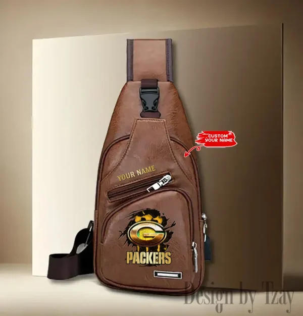 Green Bay Packers Fashion Men Chest Bag Single Strap Anti-theft New 2025 SPTLTSLINGBAG237 - Image 2