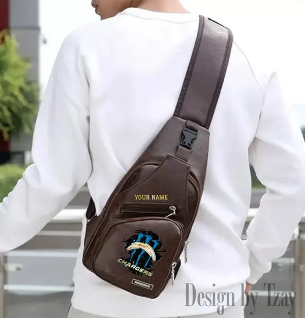 Los Angeles Chargers Fashion Men Chest Bag Single Strap Anti-theft New 2025 SPTLTSLINGBAG243