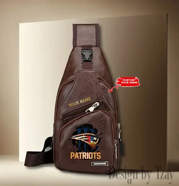 New England Patriots Fashion Men Chest Bag Single Strap Anti-theft New 2025 SPTLTSLINGBAG247 - Image 3