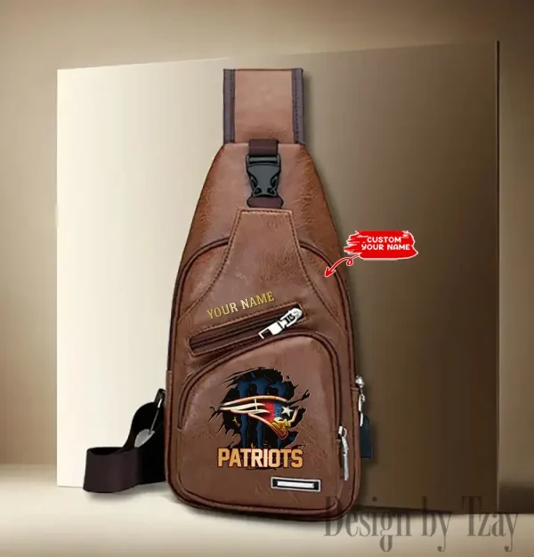 New England Patriots Fashion Men Chest Bag Single Strap Anti-theft New 2025 SPTLTSLINGBAG247 - Image 4