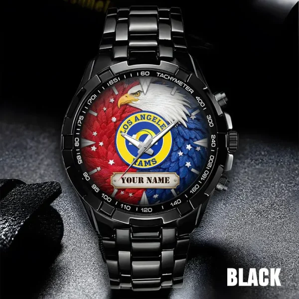 Los Angeles Rams Fashion Quartz Watch 2025 SPTMCW033 - Image 2