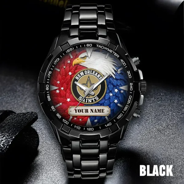 New Orleans Saints Fashion Quartz Watch 2025 SPTMCW046 - Image 2