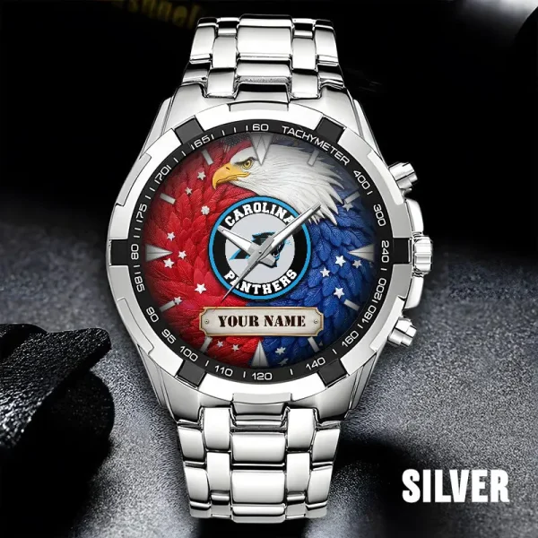 Carolina Panthers Fashion Quartz Watch 2025 SPTMCW048