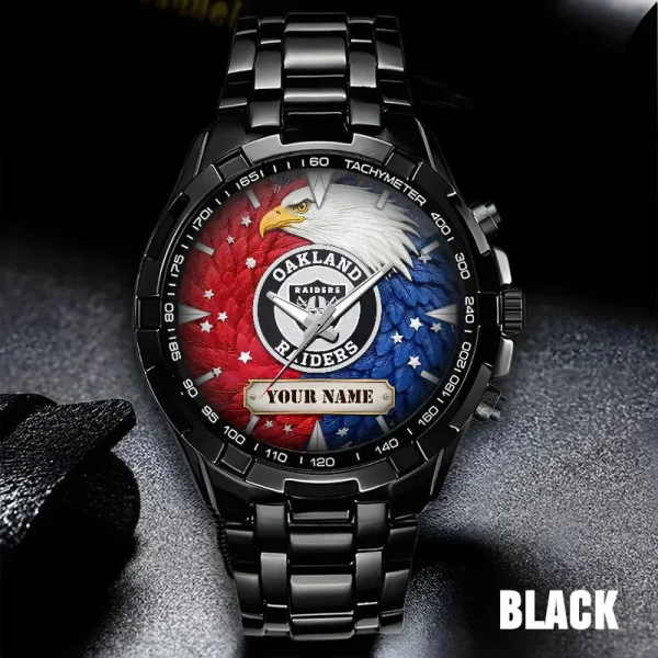 Las Vegas Raiders Fashion Quartz Watch 2025 SPTMCW052 - Image 2
