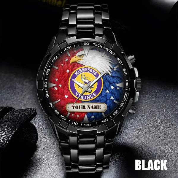Minnesota Vikings Fashion Quartz Watch 2025 SPTMCW053 - Image 2
