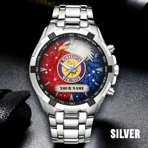Minnesota Vikings Fashion Quartz Watch 2025 SPTMCW053