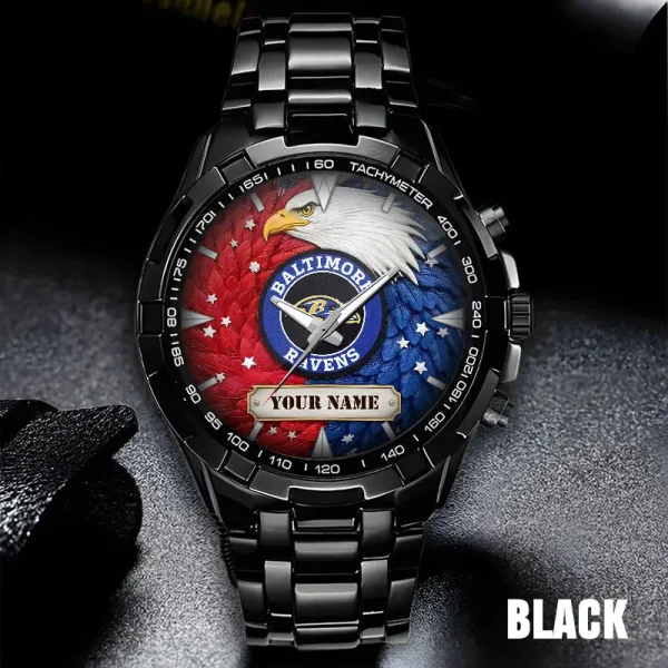 Baltimore Ravens Fashion Quartz Watch 2025 SPTMCW055 - Image 2
