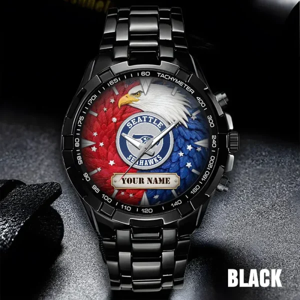 Seattle Seahawks Fashion Quartz Watch 2025 SPTMCW061 - Image 2