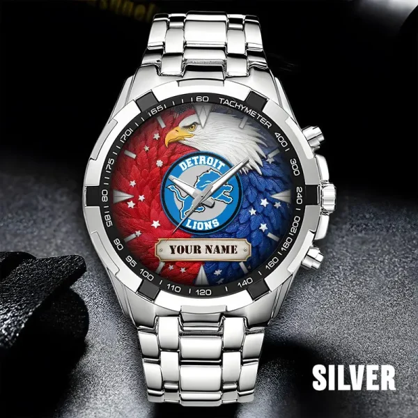 Detroit Lions Fashion Quartz Watch 2025 SPTMCW063